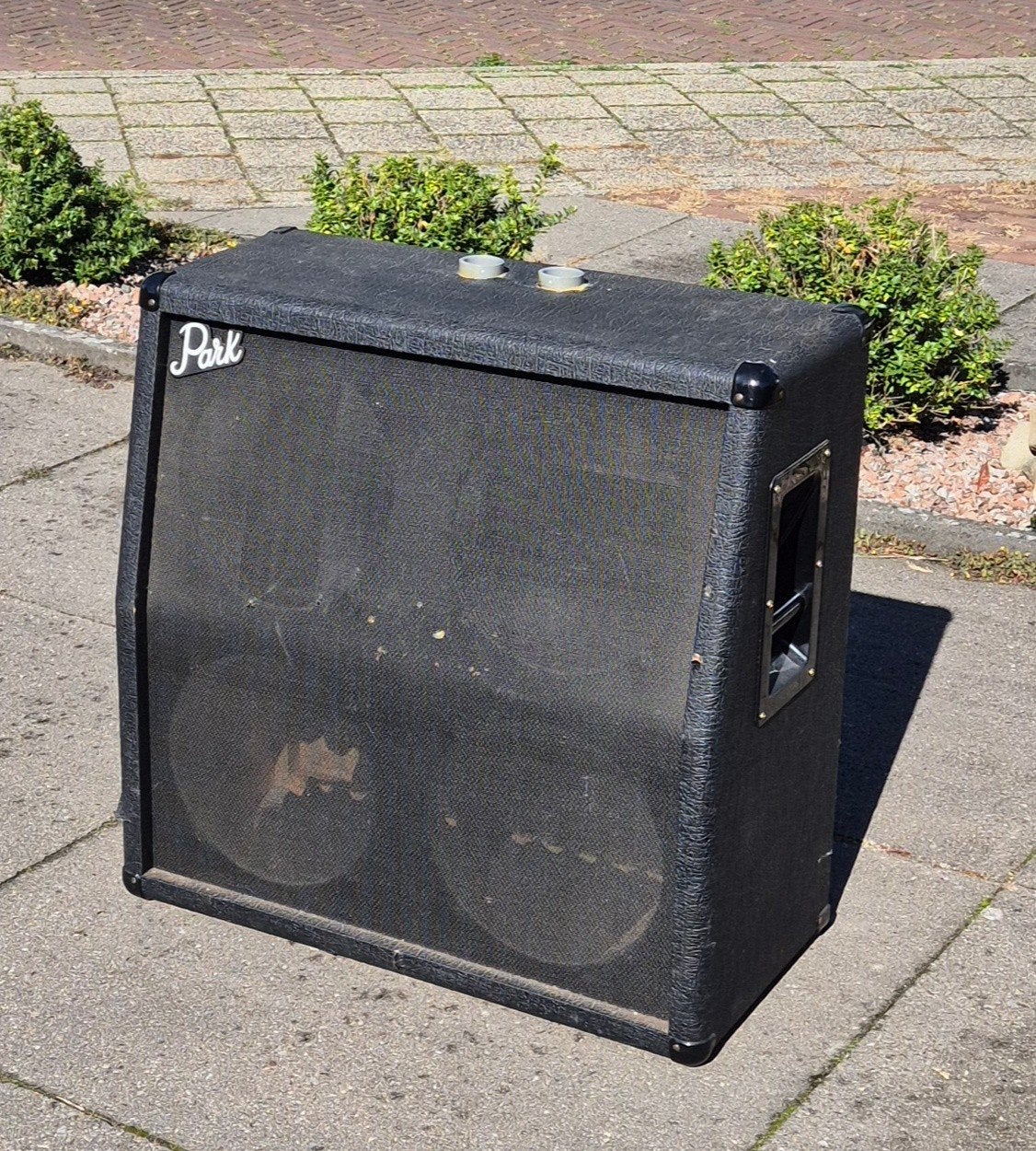 Leeg Park/Marshall 4x12 Gitaarcabinet, Muziek en Instrumenten, Ophalen of Verzenden, Gebruikt