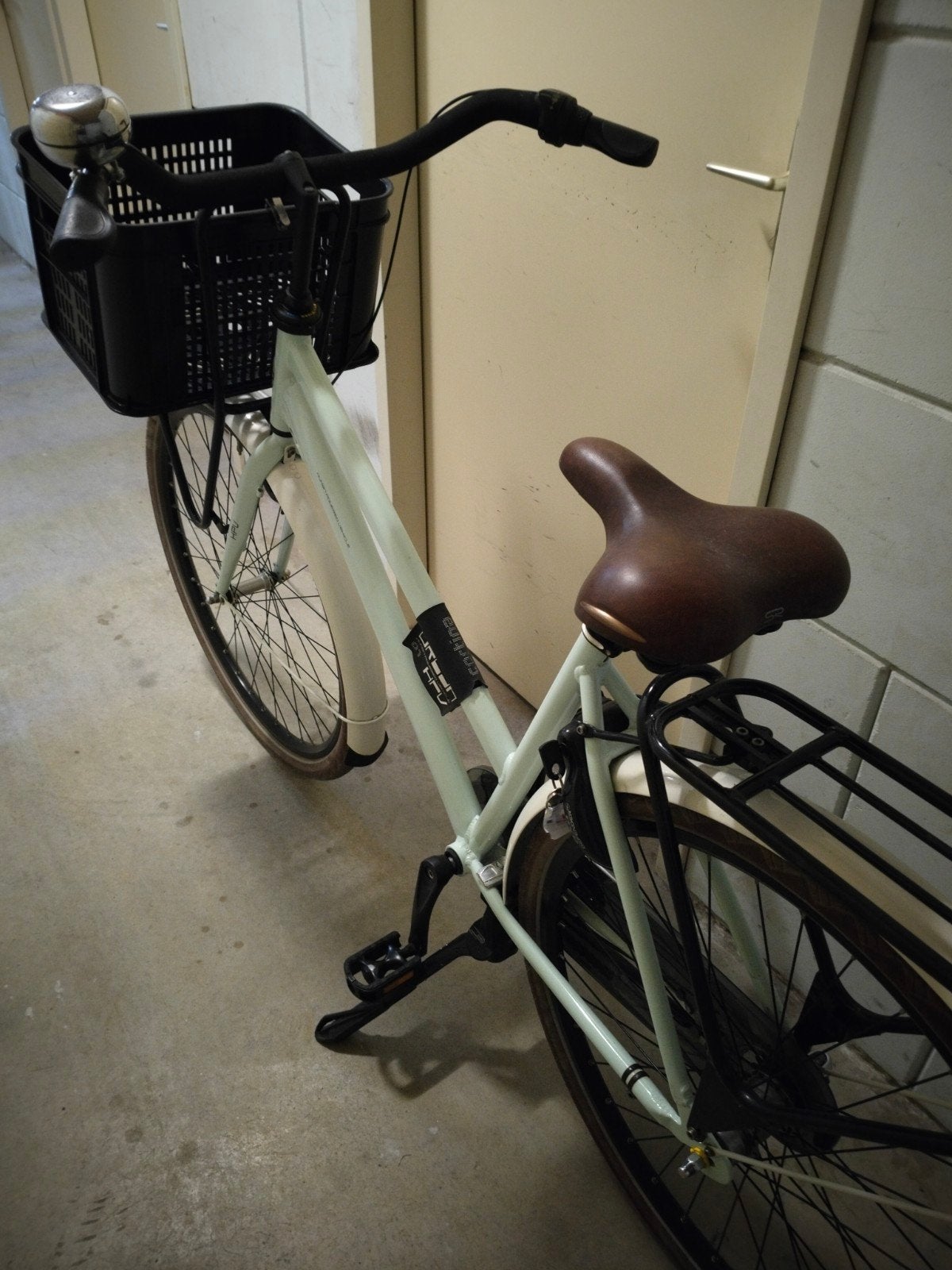 Cortina dames fiets - HPV 01 Urban - mint groen, Fietsen en Brommers, Ophalen, Versnellingen