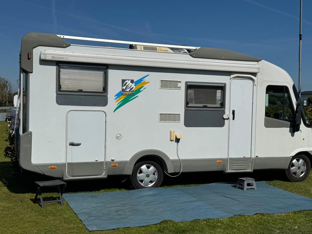 Mooie camper, koopje, Caravans en Kamperen, Campers, Integraal, Fiat, Vloeistofverwarming, Particulier