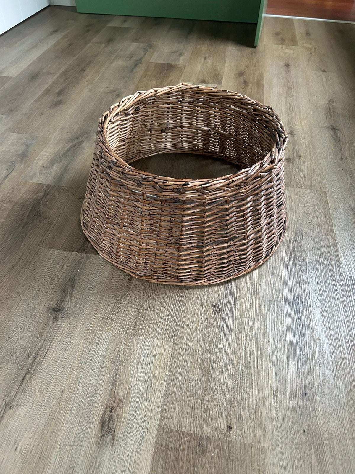 Rotan kerstboommand - Natuurlijke uitstraling, Ophalen, Gebruikt, Landelijk, Natuurlijk materiaal