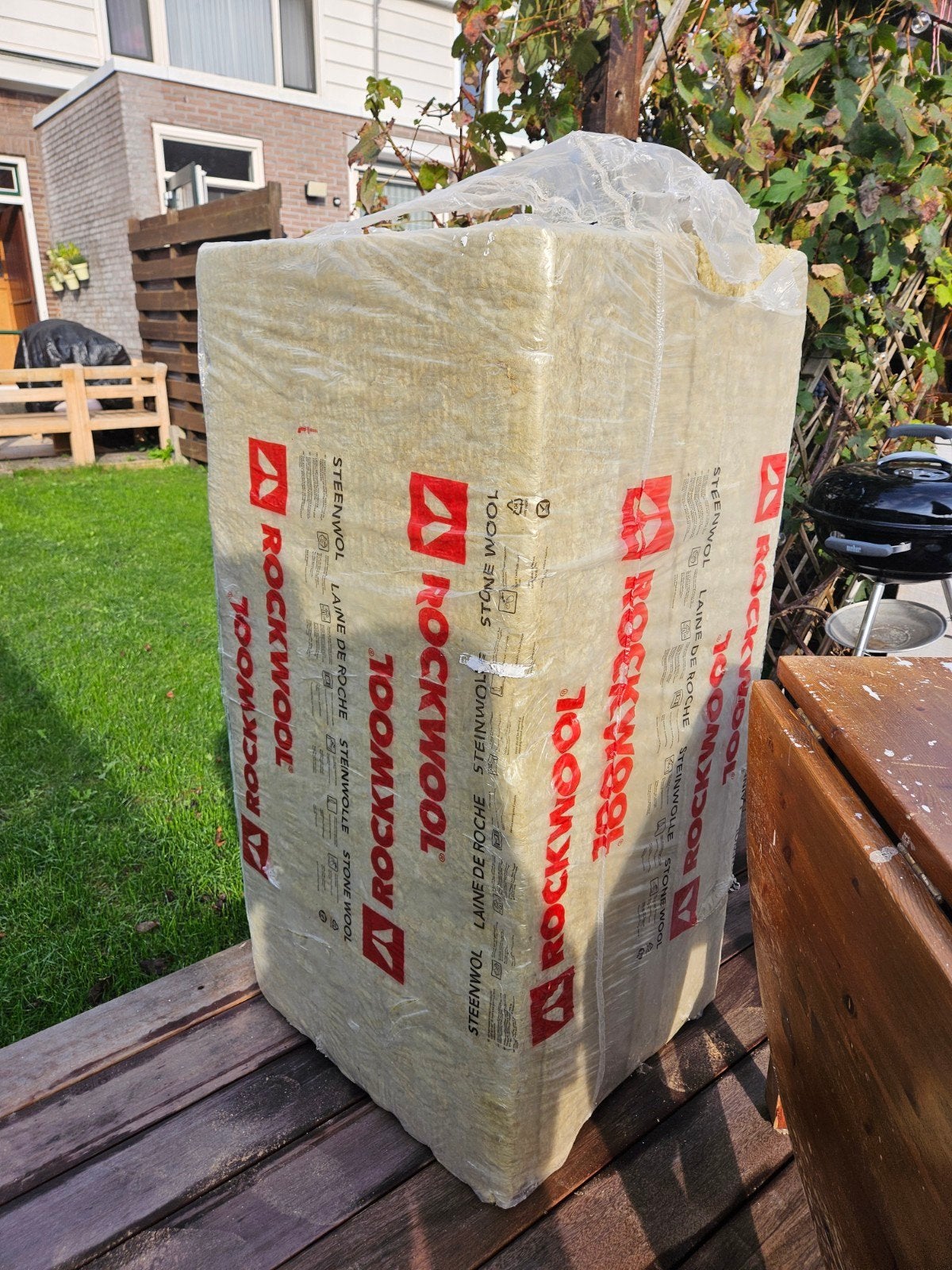 Pak Rockwool 70mm, Ophalen, 4 tot 8 cm, Vloerisolatie, Nieuw