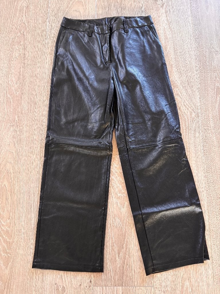 Expresso broek van fake leer - Maat 38, Maat 38/40 (M), Expresso, Zwart, Ophalen of Verzenden