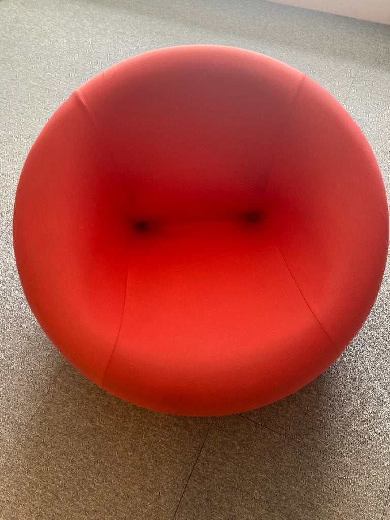 B&B Italia UP1 fauteuil – Gaetano Pesce – rood, Ophalen, Gebruikt, Iconisch Italiaans pop design van Gaetano Pesce, Rood