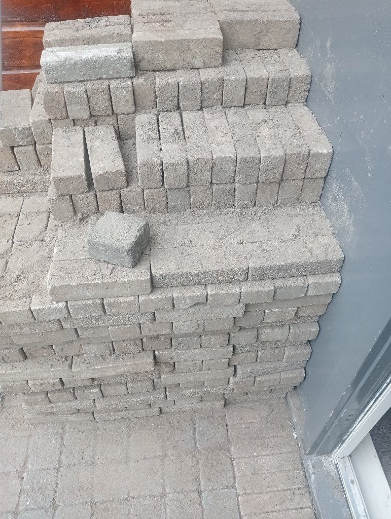 Klinkers, Ophalen, Gebruikt, Beton, Klinkers