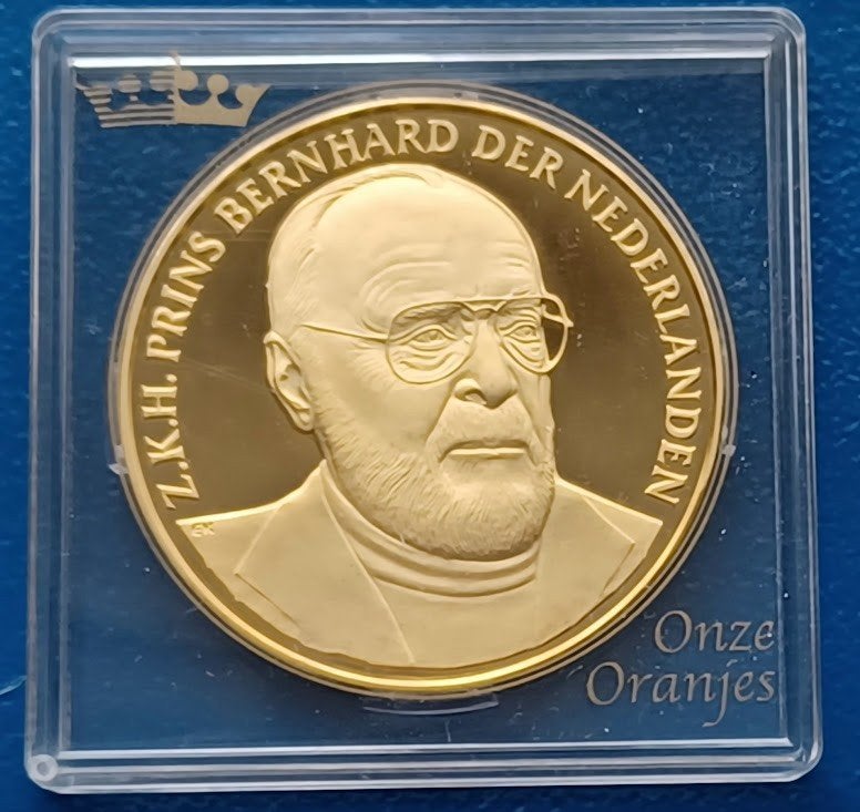 Onze Oranjes - Memoria Prins Bernhard 1911-2004, Verzenden, Brons, Nederland