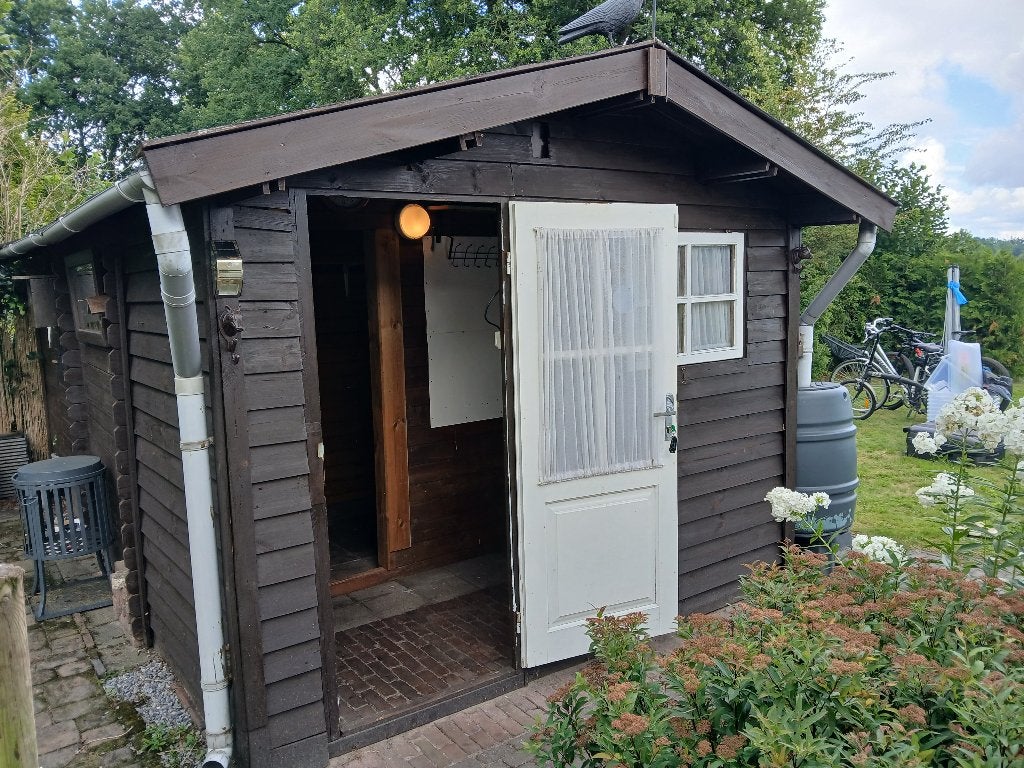 opbergschuur, Ophalen, Gebruikt, Hout, Overige typen