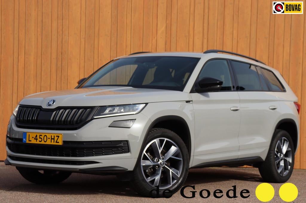 Skoda Kodiaq 1.5 TSI Sportline Business orgNL stuur+stoelver, Auto's, Skoda, Bedrijf, Te koop, Kodiaq, ABS, Achteruitrijcamera