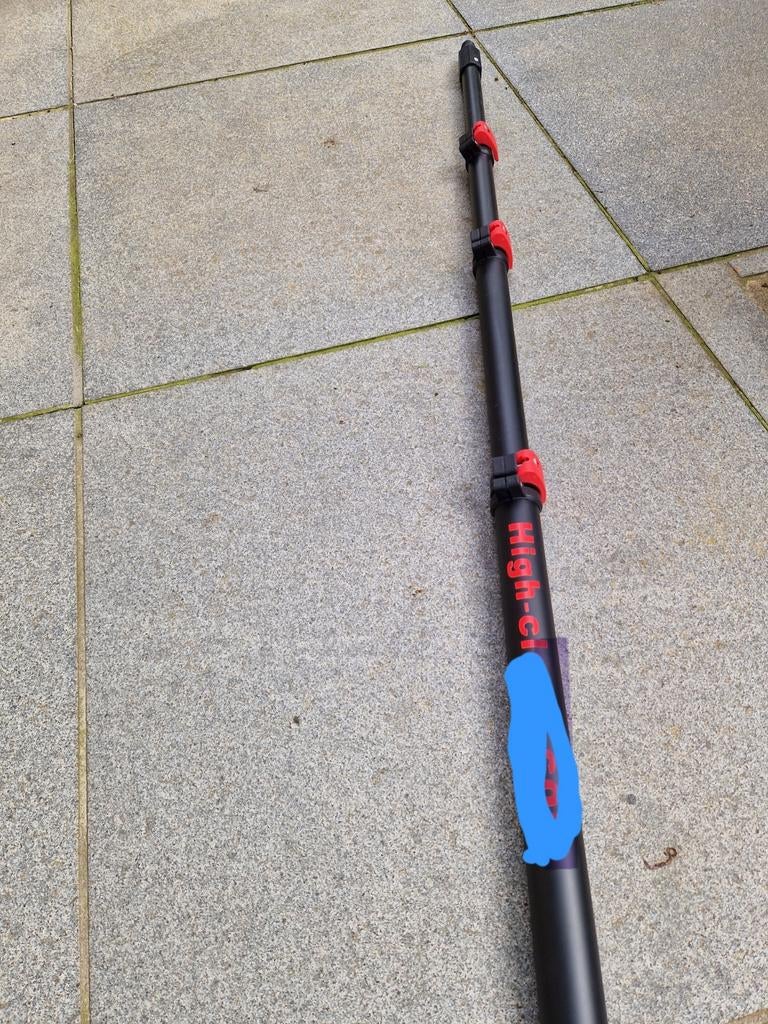 Carbon Fiber telescoopsteel 7,2m Ramen en Zonnepalen, Ophalen, Zo goed als nieuw, Overige typen