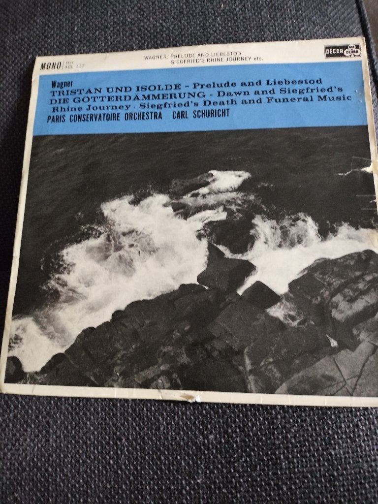 Wagner Tristan und Isolde in nette staat, Kamermuziek, Ophalen of Verzenden, Zo goed als nieuw, 12 inch