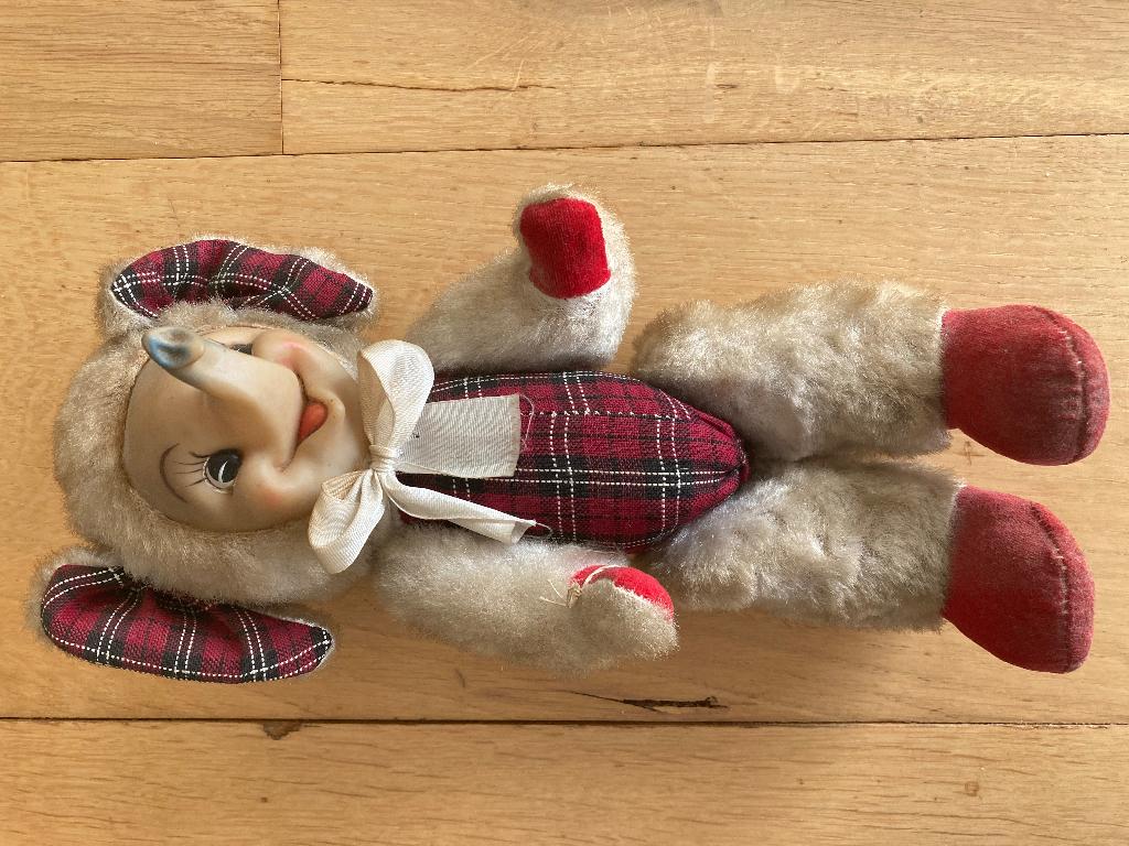 Beer met olifantensnuit, Verzamelen, Beren en Cherished Teddies, Ophalen, Gebruikt, Stoffen beer, Overige merken