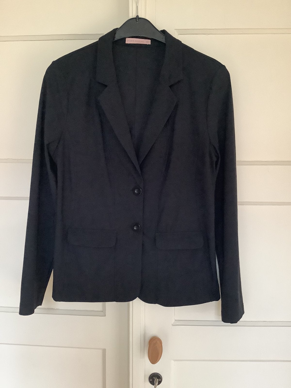 Studio Anneloes Clean blazer XL zwart, Zwart, Maat 46/48 (XL) of groter, Ophalen of Verzenden, Zo goed als nieuw