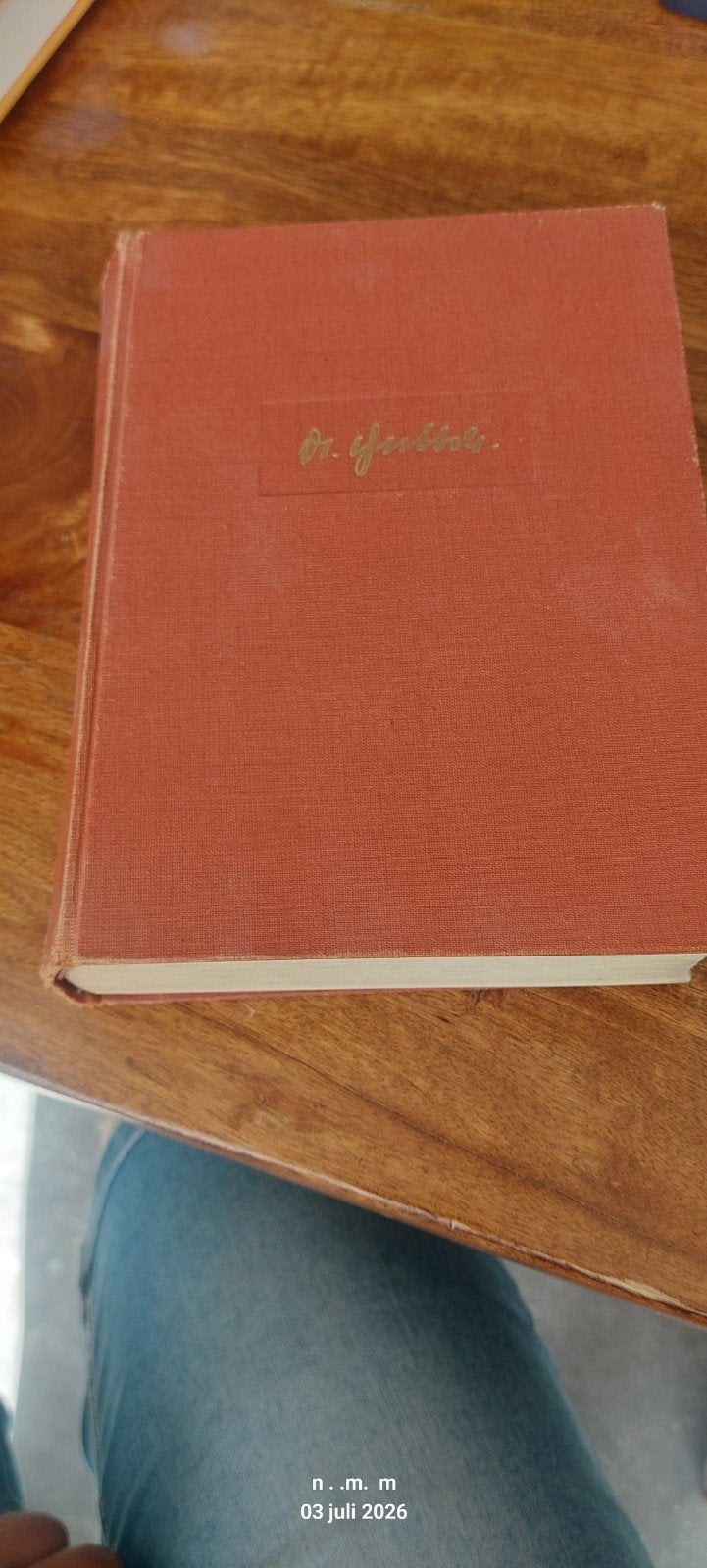 1e druk 1948 dagboek van Joseph goebbels, Boeken, Ophalen of Verzenden, Gelezen