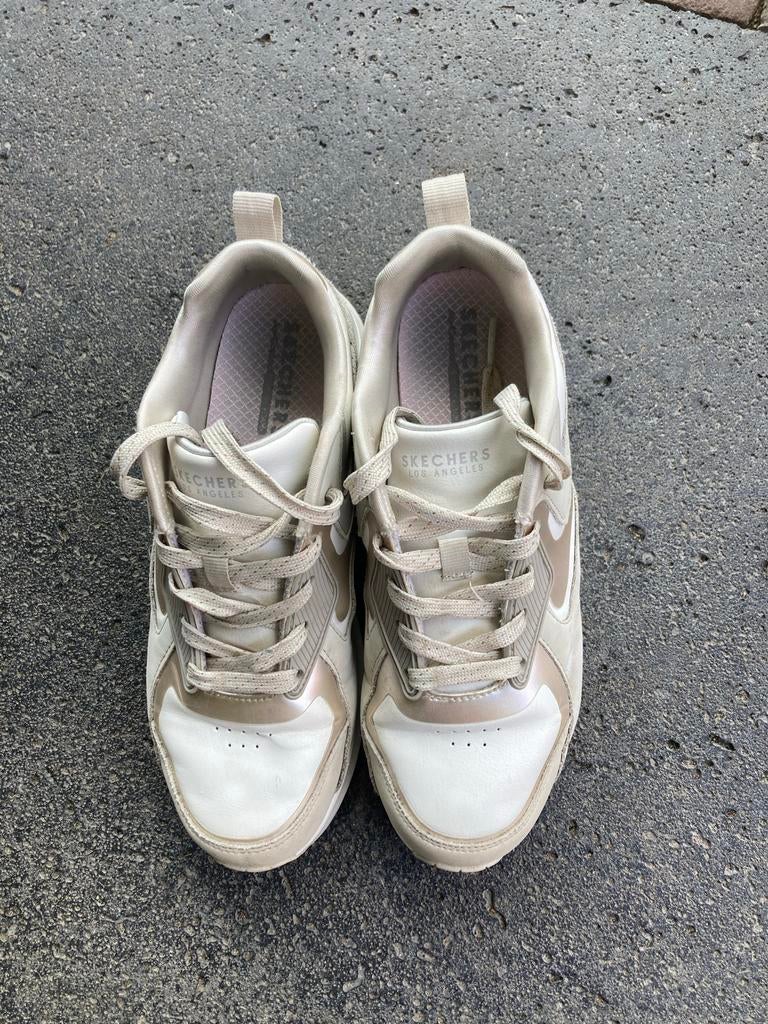 Skechers sneakers maat 36, Kleding | Dames, Ophalen of Verzenden, Gedragen, Wit, Sneakers of Gympen