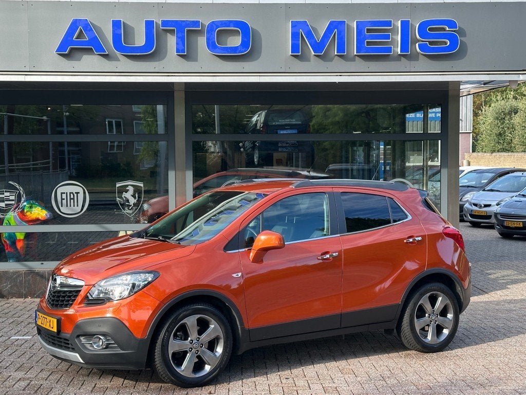 Opel MOKKA 1.4 T Cosmo Automaat Airco Camera Cruise Trekhaak, Auto's, Automaat, Euro 5, 15 km/l, Gebruikt