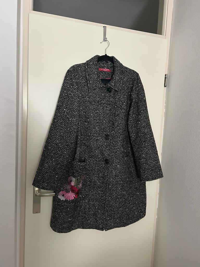 Marina Rinaldi Sport wollen jas maat 42/44, Kleding | Dames, Ophalen of Verzenden, Zo goed als nieuw, Maat 42/44 (L), Overige kleuren