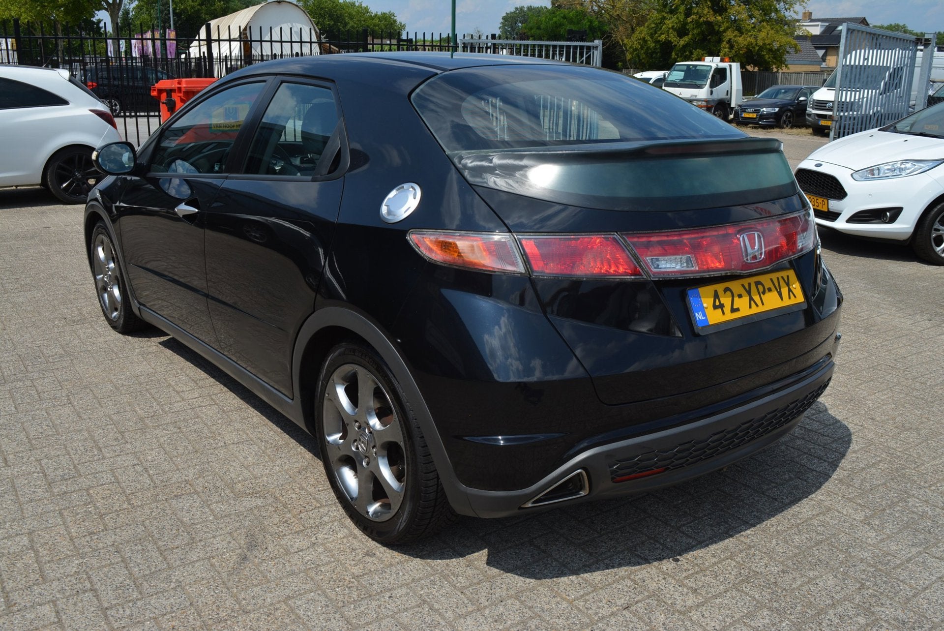 Honda Civic 1.8 Sport VTEC | 5 Deurs |Airco | Cruise | L.M., Auto's, Honda, Voorwielaandrijving, 4 cilinders, Zwart, Origineel Nederlands
