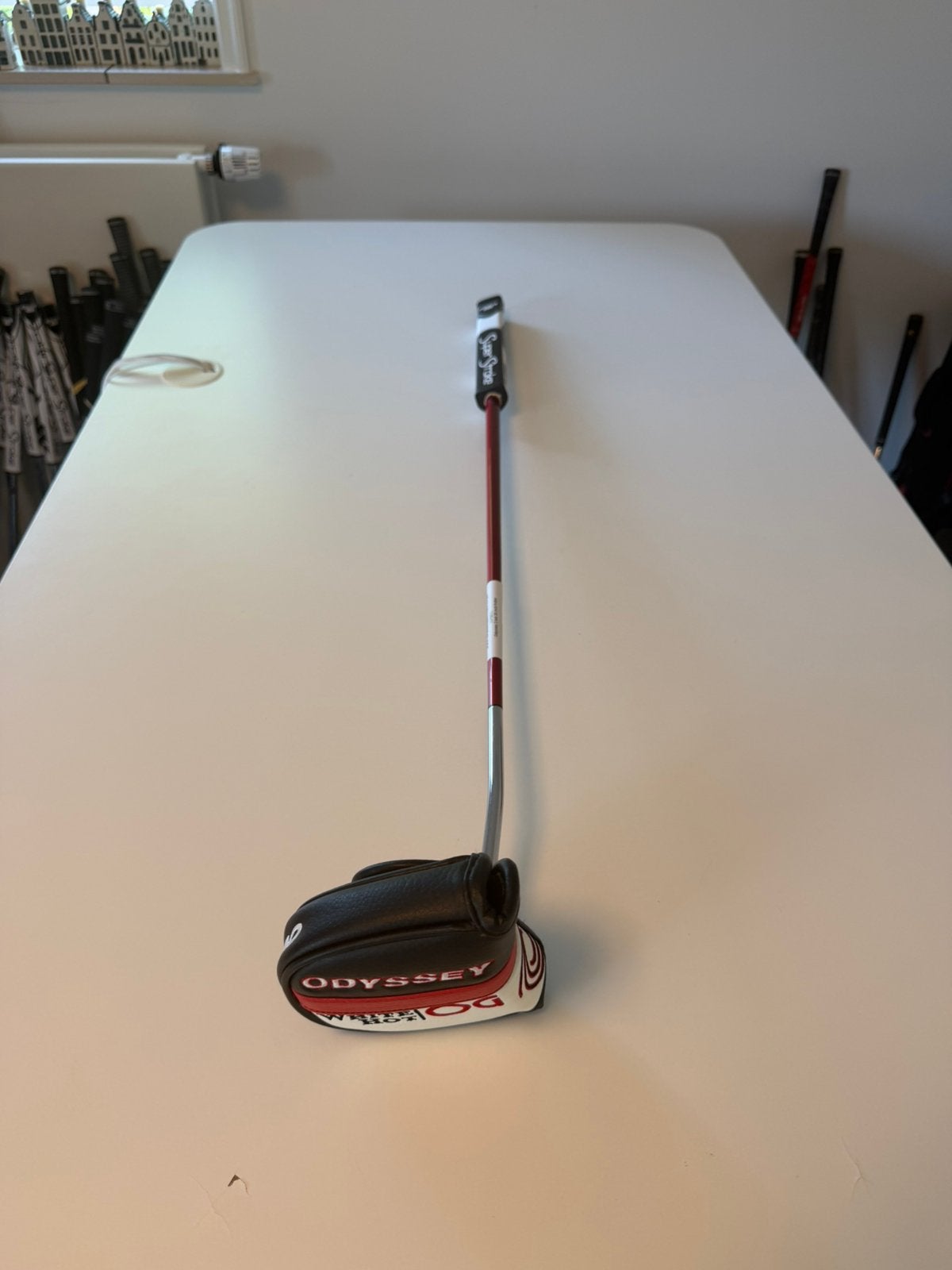 Odyssey 2 Ball putter - 35 inch - ZGAN - Nieuw grip - mallet