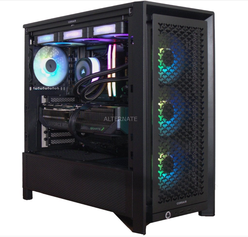 ALTERNATE Thunderstorm Pro Ryzen 7 – RTX 5070 Ti gaming pc, Computers en Software, Desktop Pc's, Ophalen, 32 GB, Zo goed als nieuw