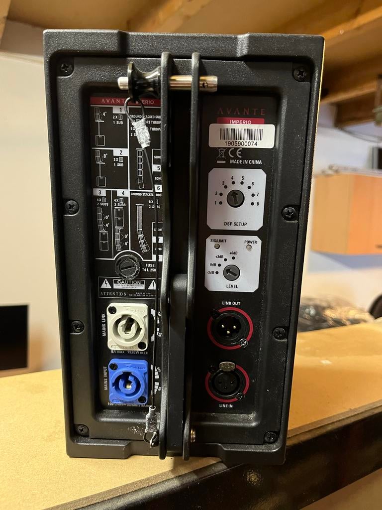 Set van 4 Avante Imperio luidsprekers - Point Source Array, Overige typen, 120 watt of meer, Ophalen, Overige merken
