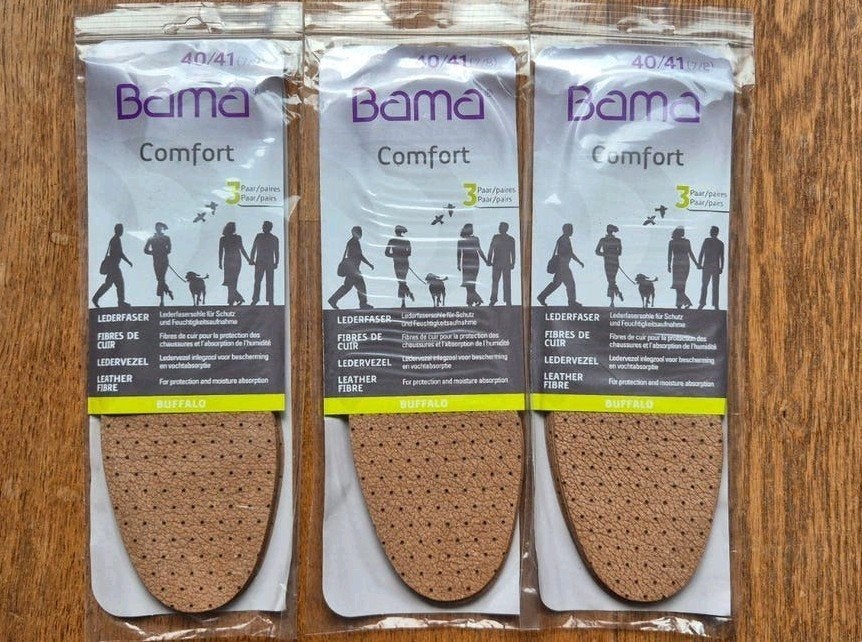 BAMA leren inlegzooltjes mt 38/39 en mt 4, Kleding | Dames, Bama, Ophalen of Verzenden, Nieuw