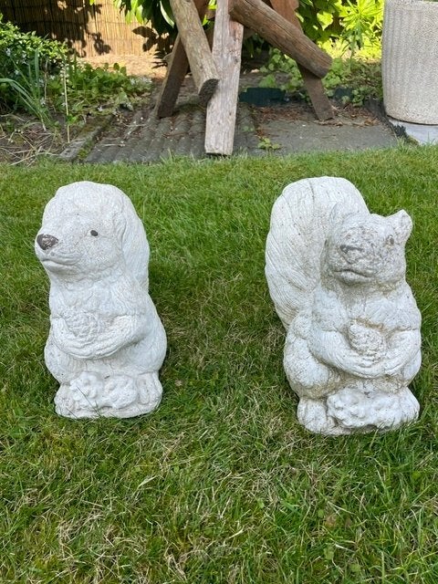 tuin ornament, Tuin en Terras, Ophalen, Gebruikt, Steen, Dierenbeeld