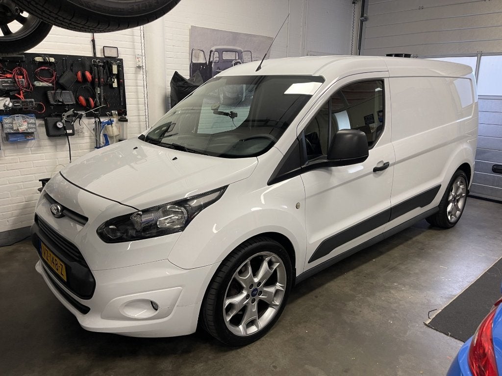 Ford Transit Connect 1.6 Tdci L2 2016 - 115 pk - 134.523 km, 21 km/l, Zwart, Wit, Origineel Nederlands