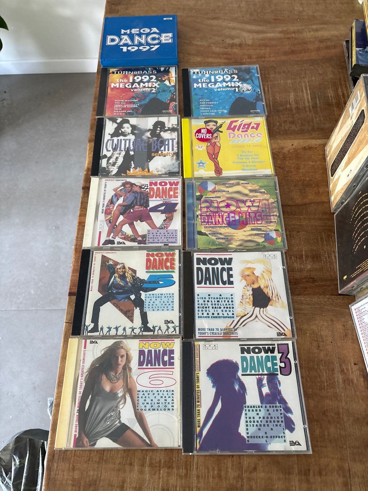 Diverse Dance CD's: Mega Dance, Turnbass, Now Dance, Ophalen of Verzenden, Gebruikt, Dance, Verzamelalbum