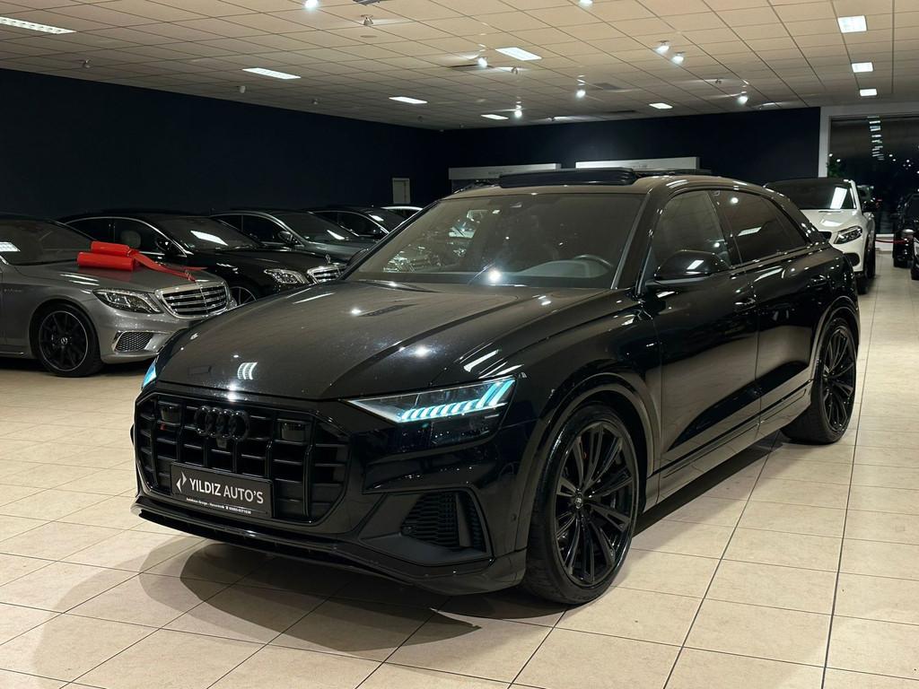 Audi SQ8 4.0 TFSI QUATTRO|BTW|PANO|MATRIX|B&O|SOFTCLOSE, Automaat, Gebruikt, 510 pk, Zwart
