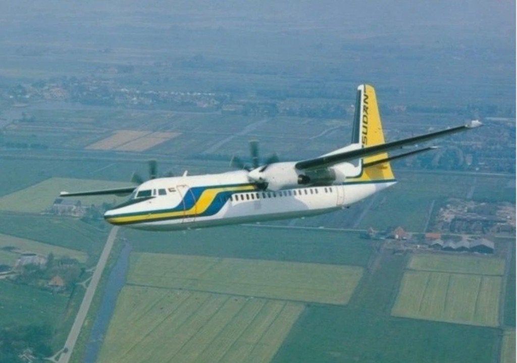 Sudan Airways Fokker 50 ansichtkaart, Ophalen of Verzenden, Nieuw, Kaart, Foto of Prent