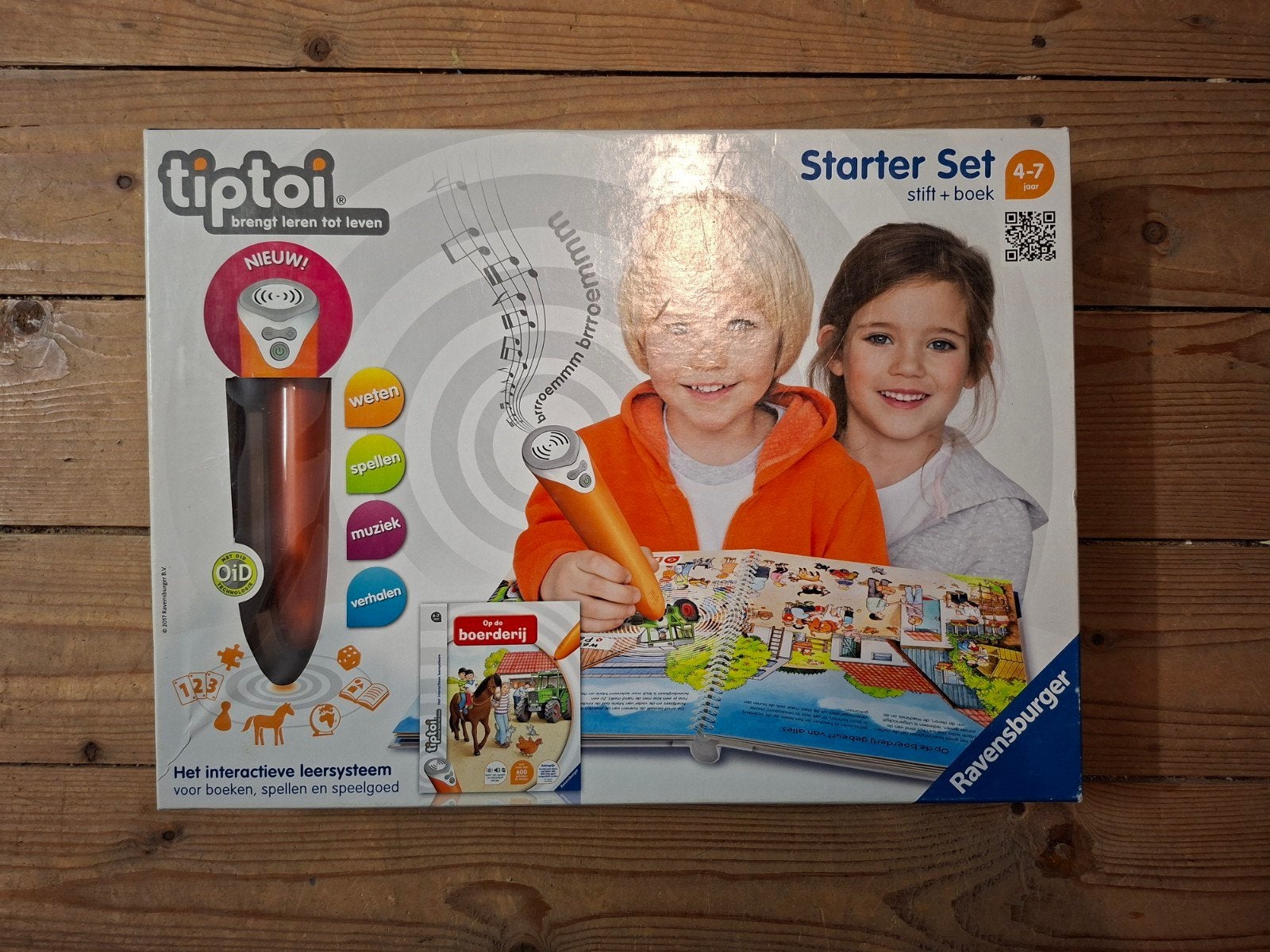 tiptoi Starter Set met pen, boek Dino's en puzzel Ridder, Ophalen, Gebruikt, Puzzelen, Met geluid