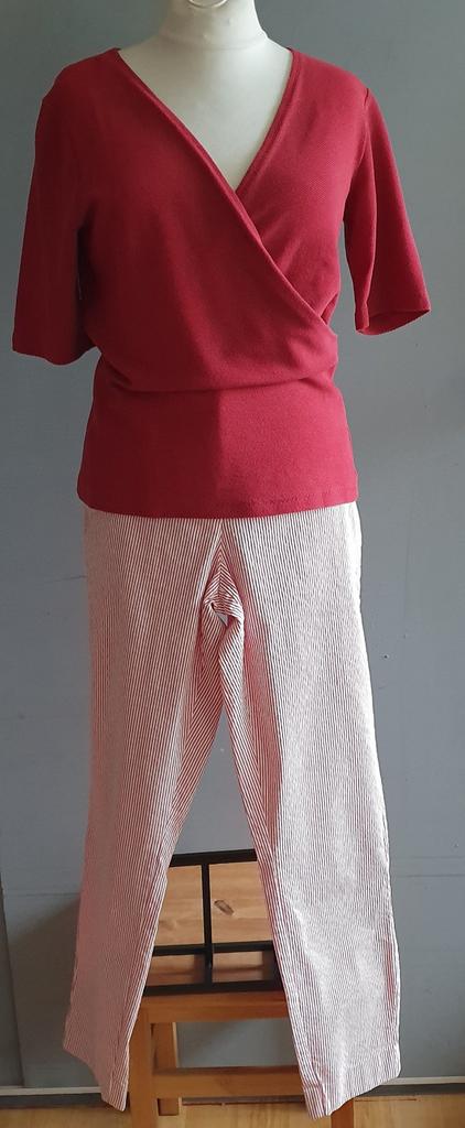 Vanilia top, Kleding | Dames, Huispakken, Zo goed als nieuw, Maat 38/40 (M), Rood, Ophalen of Verzenden