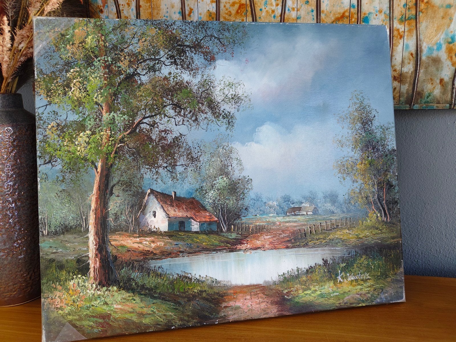 Leuke schilderij, Ophalen of Verzenden