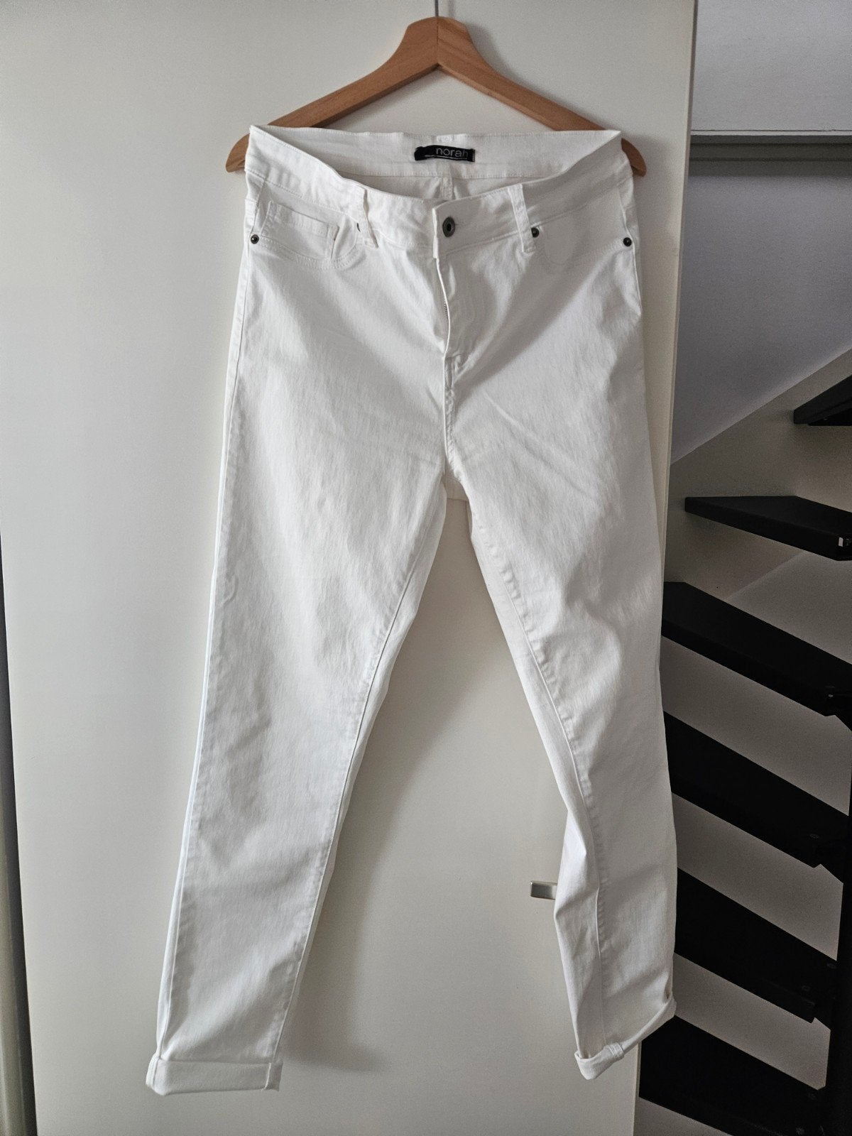 Norah witte broek maat 44, Wit, Maat 42/44 (L), Ophalen of Verzenden, Norah