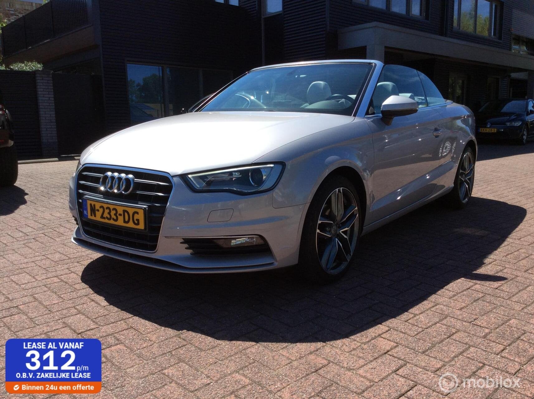 Audi A3 Cabriolet 1.4 TFSI Ambition Sport Edition Open Days, Voorwielaandrijving, 125 pk, Gebruikt, Euro 6