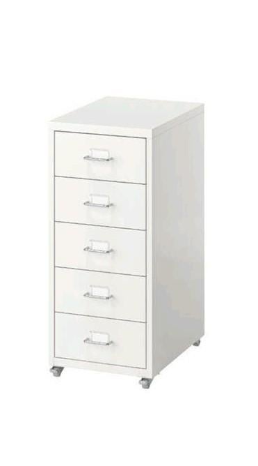 IKEA Helmer Ladeblok Wit - metaal, Huis en Inrichting, Kasten | Ladekasten, Minder dan 50 cm, Gebruikt, 5 laden of meer, Ophalen of Verzenden
