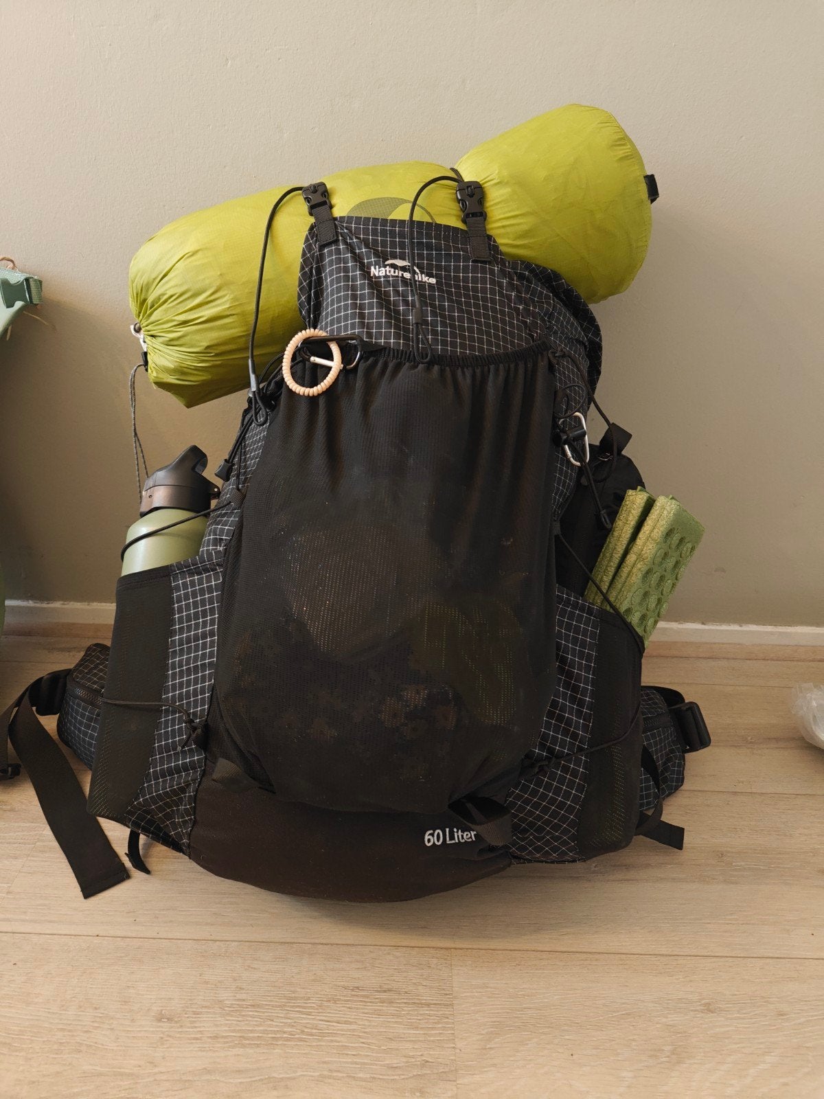 Naturehike Rock 60 Liter Rugzak - Maat M, Ophalen of Verzenden, Zo goed als nieuw