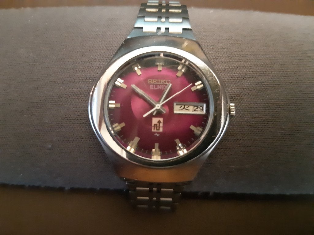 Seiko Elnix 0703-7040, Sieraden, Tassen en Uiterlijk, Staal, Ophalen of Verzenden, Zo goed als nieuw, Seiko