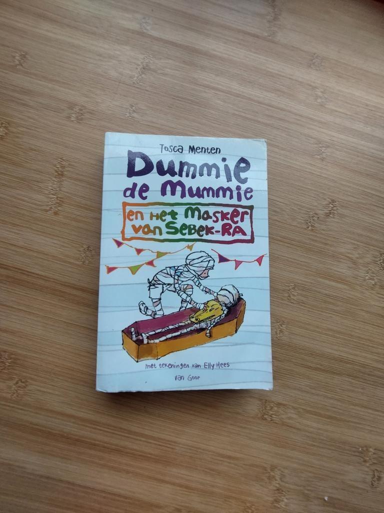 Dummie de Mummie en het Masker van Sebek-RA - Tosca Menten, Ophalen of Verzenden, Gelezen, Tosca Menten, Fictie