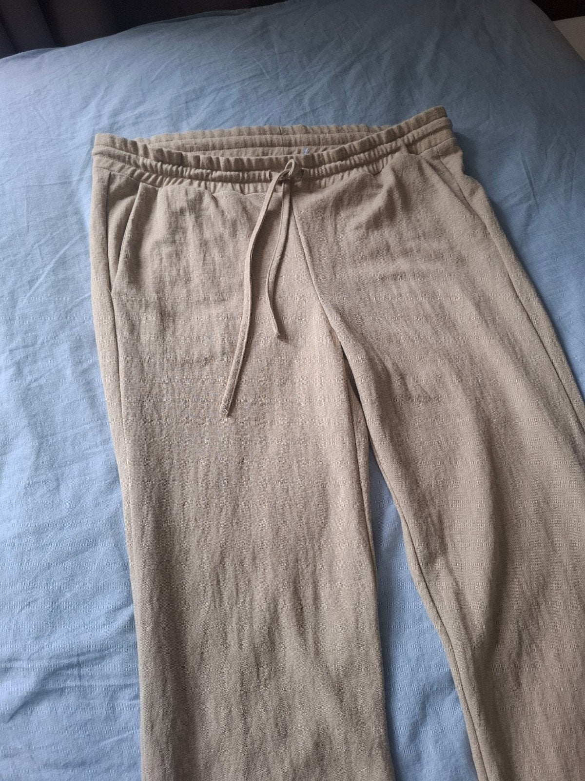 Geisha flared broek maat XS/34, Geisha, Beige, Ophalen of Verzenden, Zo goed als nieuw