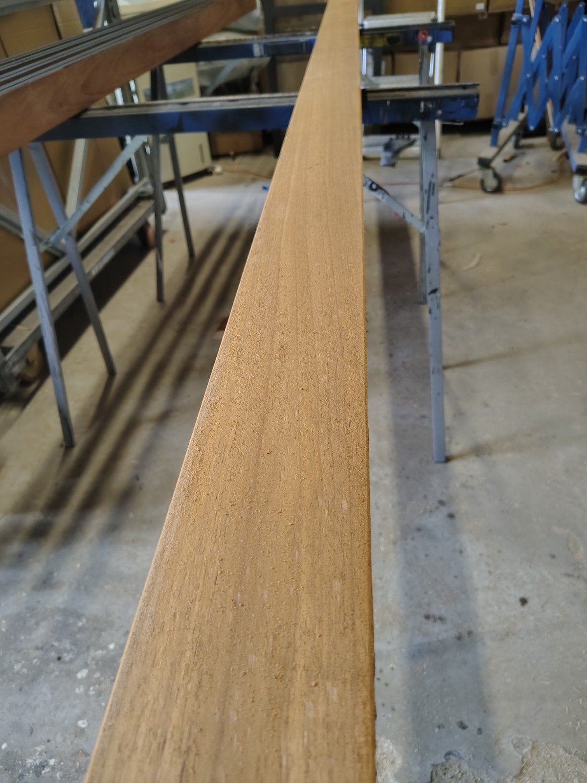 Thermo Ayous 40x100x3050 mm geschaafd, Ophalen, 25 tot 50 mm, Nieuw, 300 cm of meer