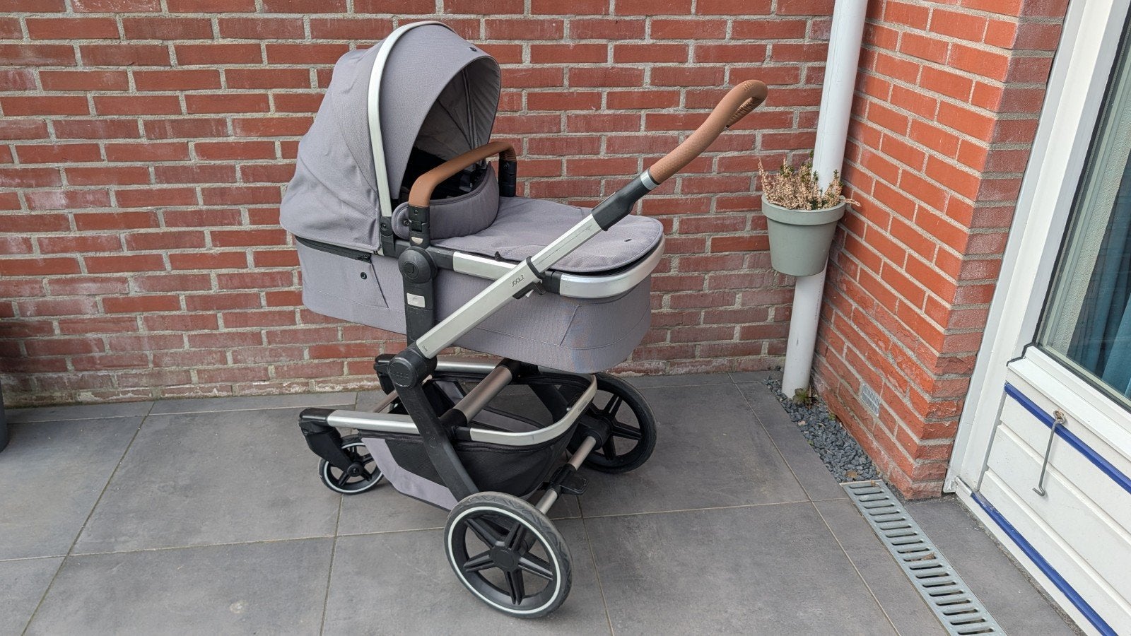 Joolz kinderwagen grijs - wagenbak + zitje, Ophalen, Gebruikt