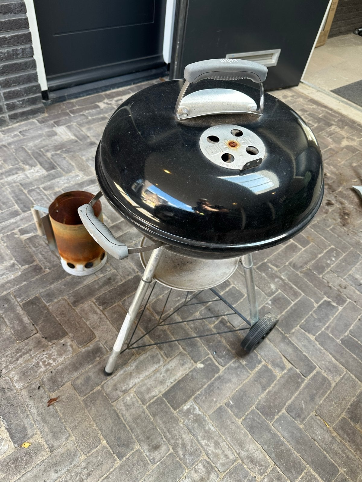 Weber barbecue, Ophalen, Gebruikt