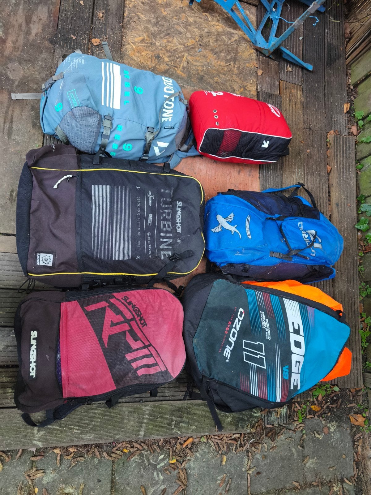 Diverse Kitesurf Kites:Slingshot,Duotone,Ozone, Best, Pani, Ophalen of Verzenden, Gebruikt, 15 m², Kite