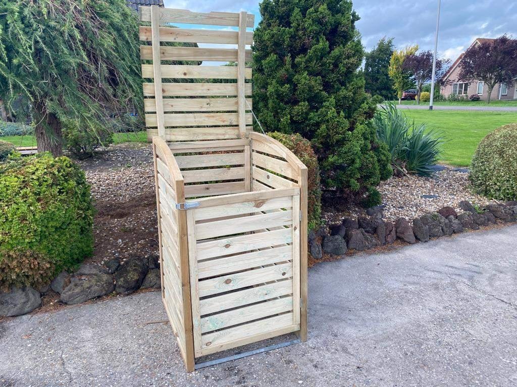 Nette kliko ombouw, Ophalen of Verzenden, Zo goed als nieuw, Hout, Containerberging