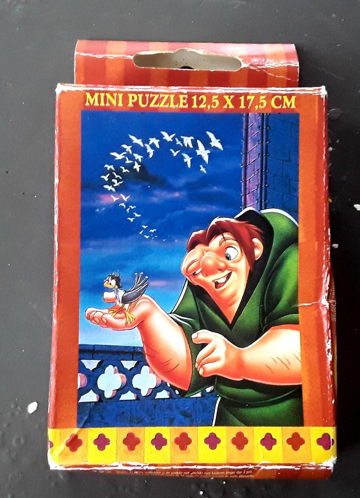 Legpuzzel - puzzel van Disney: The hunchback of Notre Dame, Ophalen of Verzenden, Meer dan 50 stukjes, Gebruikt, 6 jaar of ouder