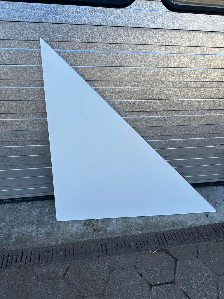 Trespa plaat 123x130 cm, Ophalen of Verzenden, Gebruikt, HPL, Minder dan 20 mm