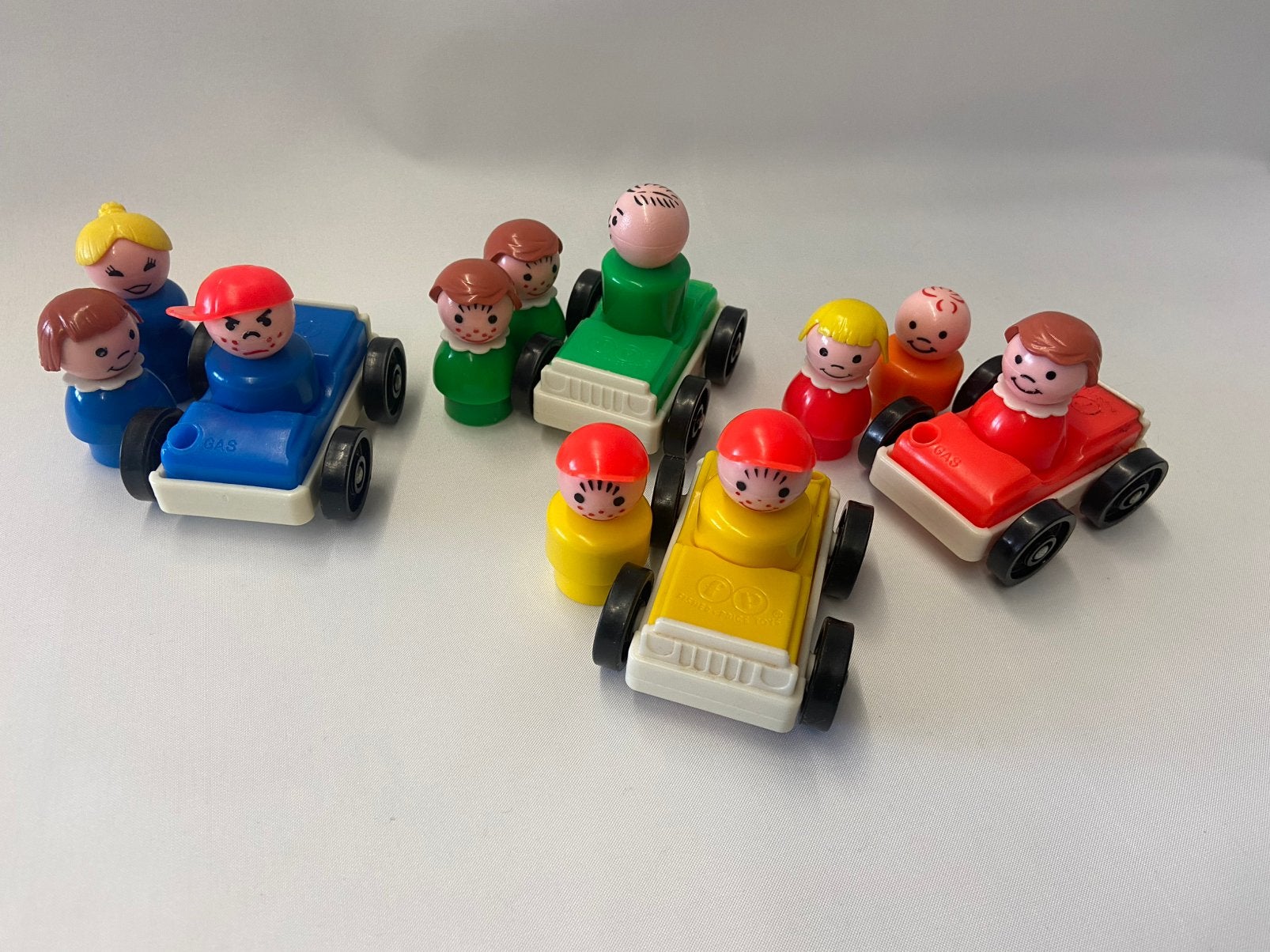 Losse Fisher Price auto's en figuurtjes, Kinderen en Baby's, Speelgoed | Fisher-Price, Ophalen of Verzenden, Gebruikt, Auto of Voertuig