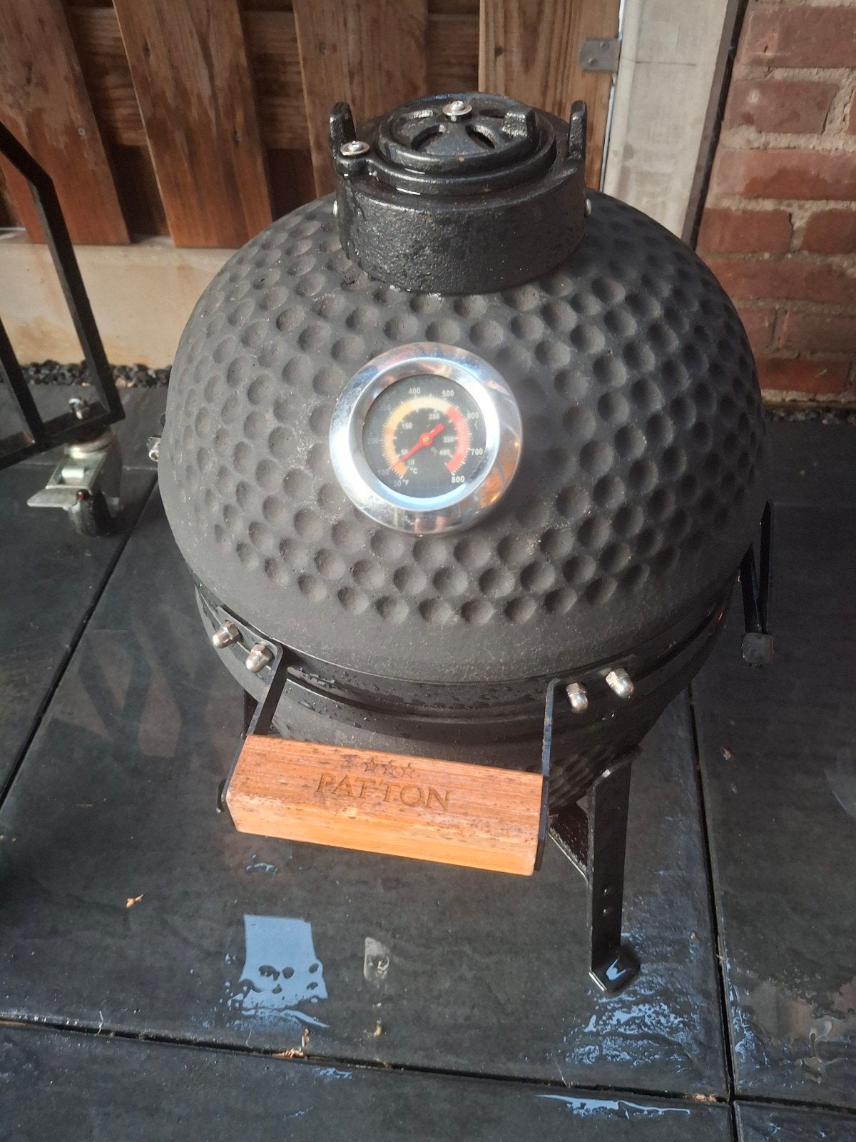 Patton Kamado BBQ - Compact model met lichte schade, Ophalen, Gebruikt, Patton