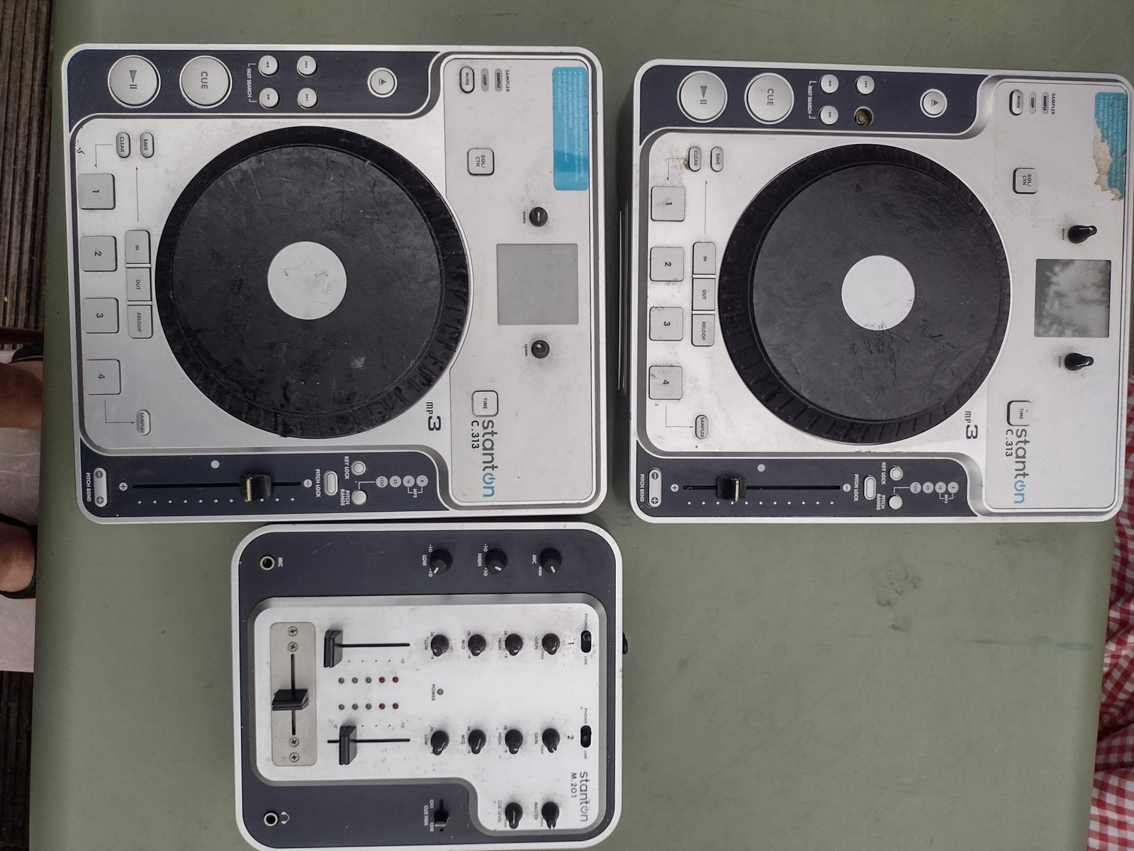 Stanton C.313 DJ-set met mixer, Ophalen, Gebruikt, Dj-set, Overige merken
