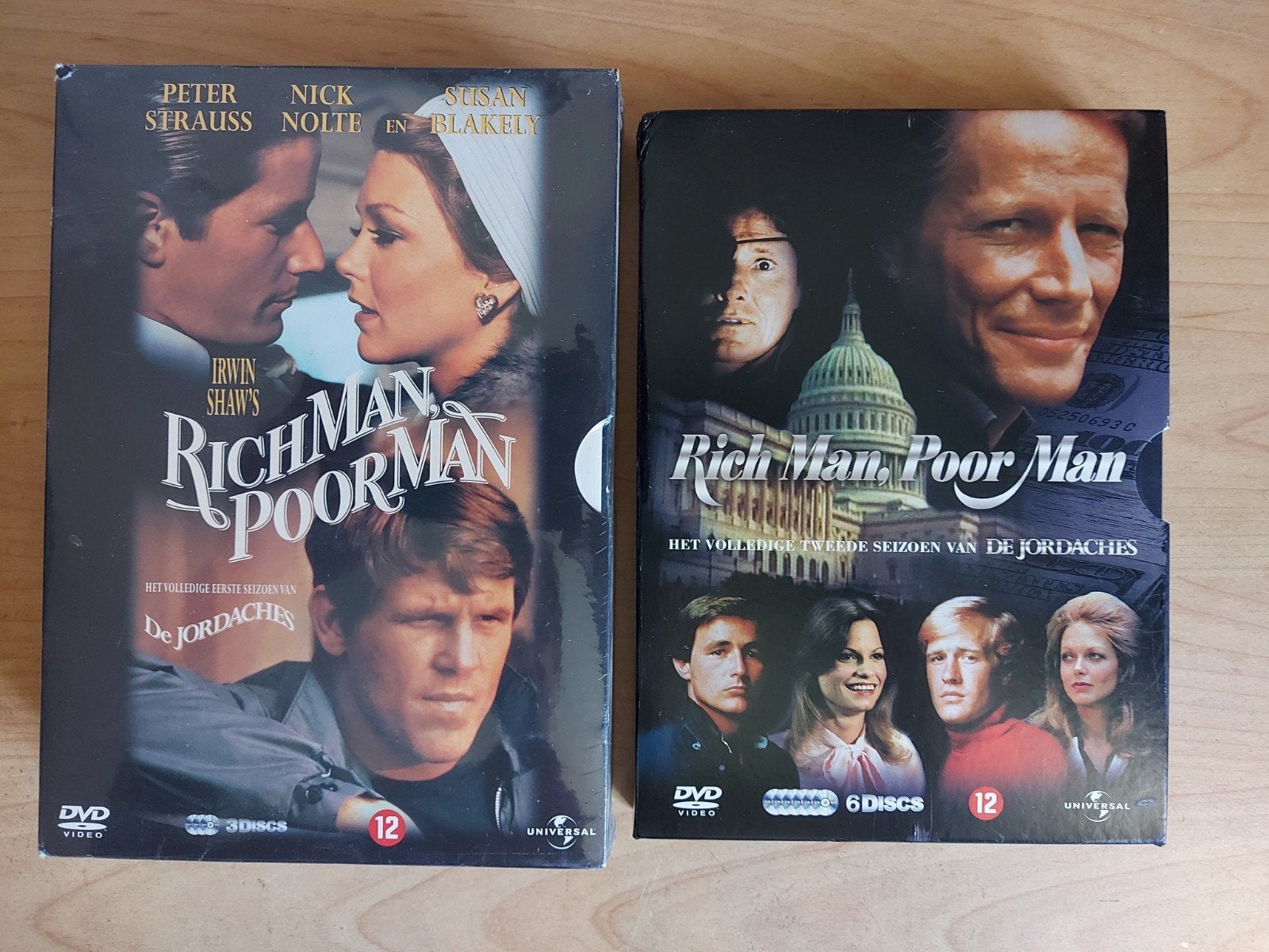 De Jordaches de Complete Serie in 2 delen Rich Man Poor Man, Alle leeftijden, Ophalen of Verzenden, Nieuw in verpakking